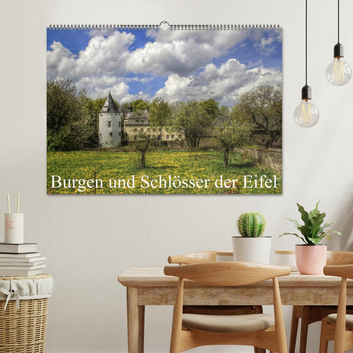 Burgen und Schlösser der Eifel (CALVENDO Wandkalender 2025)