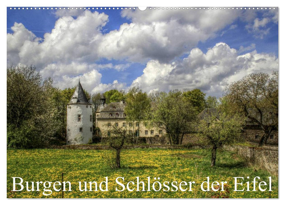 Burgen und Schlösser der Eifel (CALVENDO Wandkalender 2025)