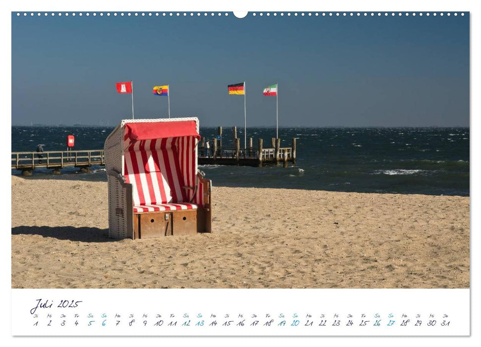 Föhr - Nordfriesische Trauminsel (CALVENDO Premium Wandkalender 2025)