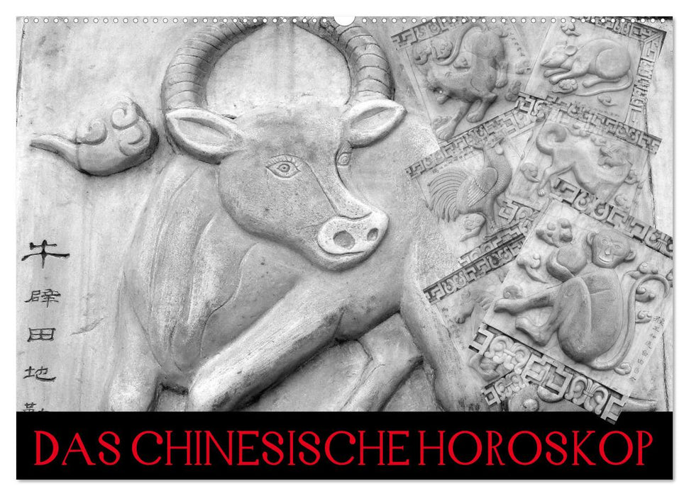 Das Chinesische Horoskop / Geburtstagskalender (CALVENDO Wandkalender 2025)