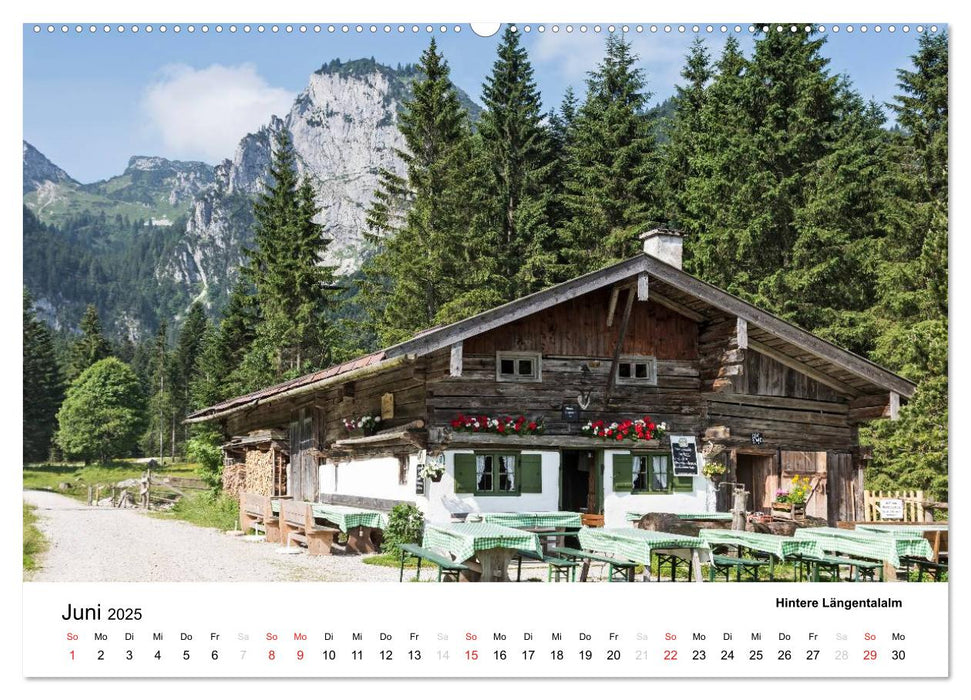 Der Isarwinkel (CALVENDO Premium Wandkalender 2025)