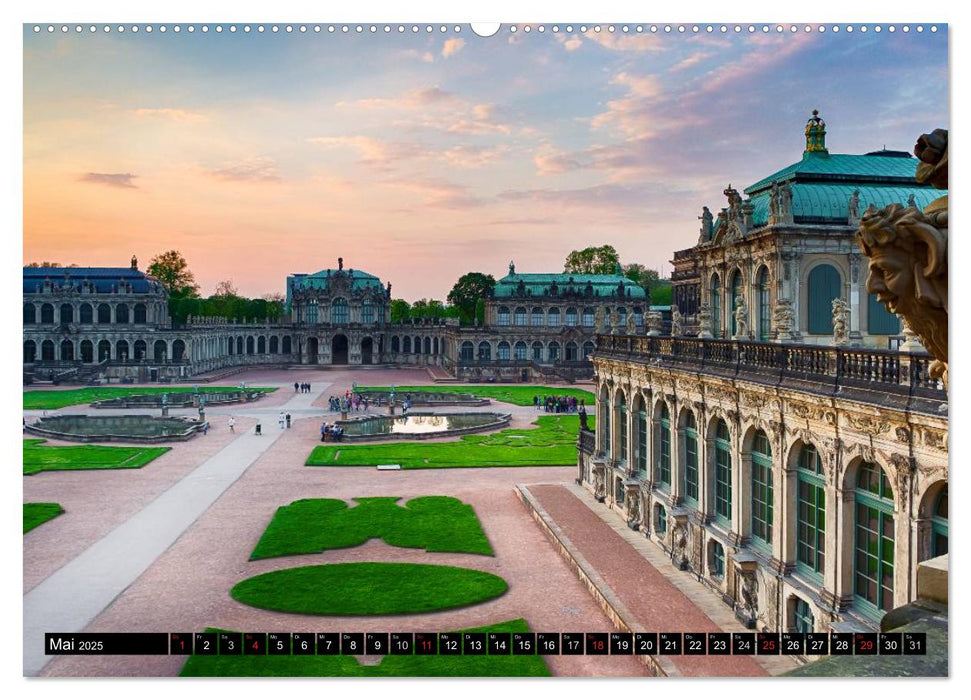 WUNDERVOLLES DRESDEN (CALVENDO Wandkalender 2025)