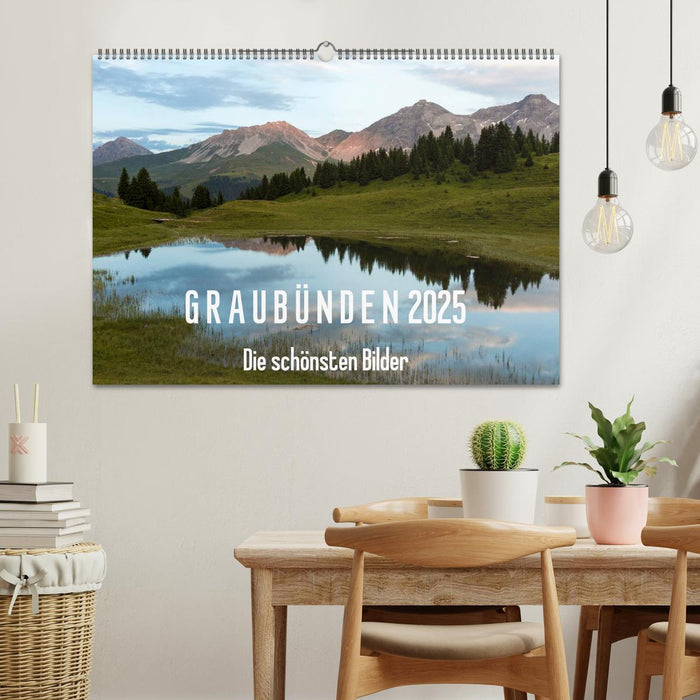 Graubünden 2025 - Die schönsten Bilder (CALVENDO Wandkalender 2025)