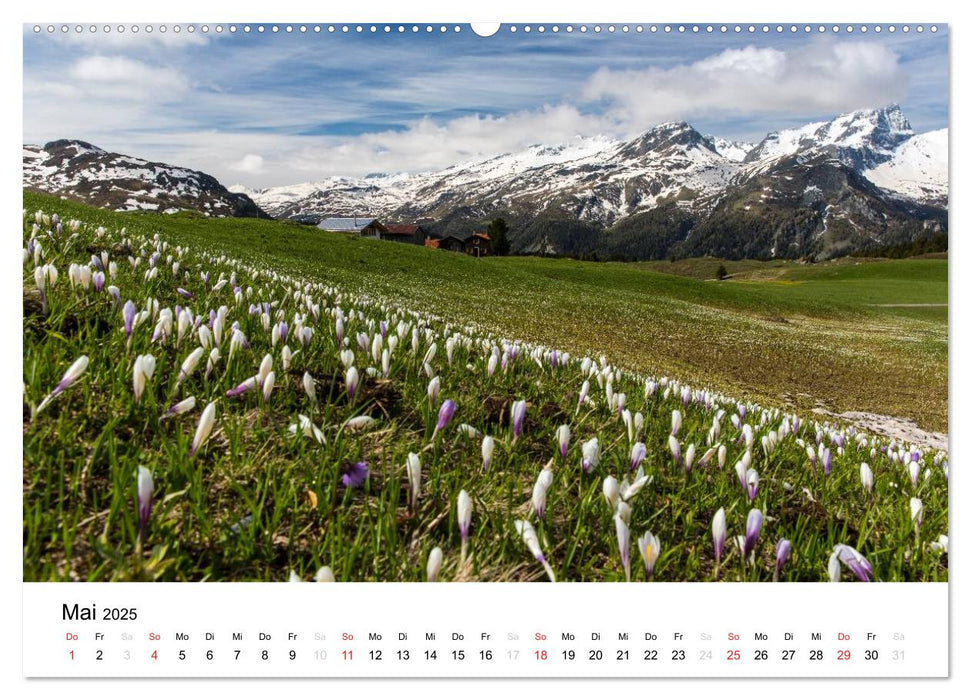 Graubünden 2025 - Die schönsten Bilder (CALVENDO Wandkalender 2025)