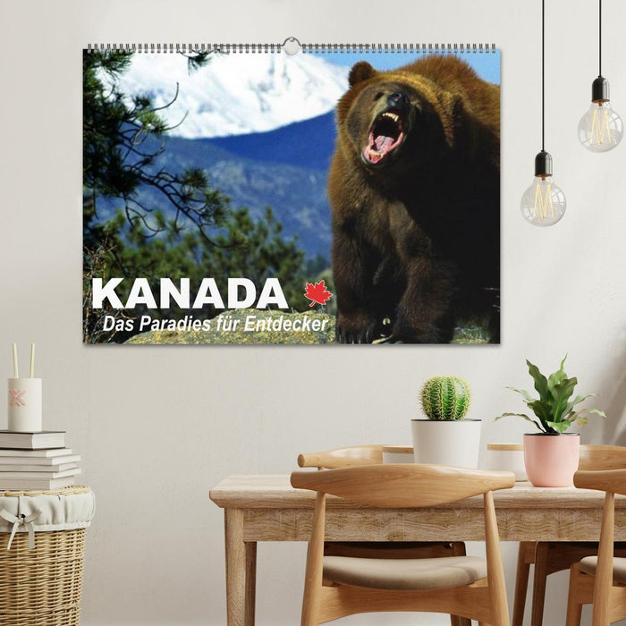 Kanada - Das Paradies für Entdecker (CALVENDO Wandkalender 2025)