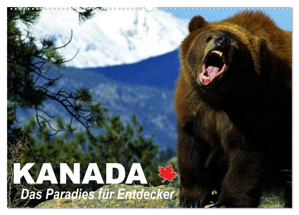 Kanada - Das Paradies für Entdecker (CALVENDO Wandkalender 2025)