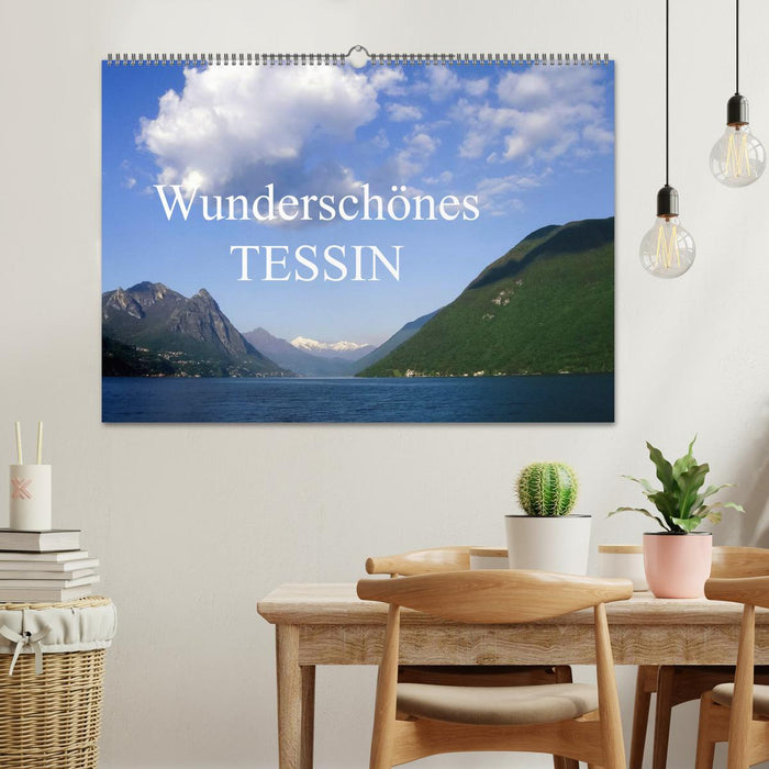 Wunderschönes Tessin (CALVENDO Wandkalender 2025)