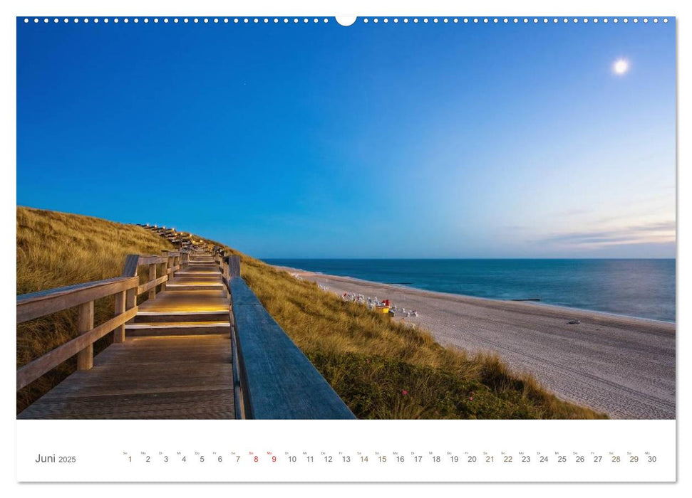 Stege & Wege auf Sylt (CALVENDO Premium Wandkalender 2025)