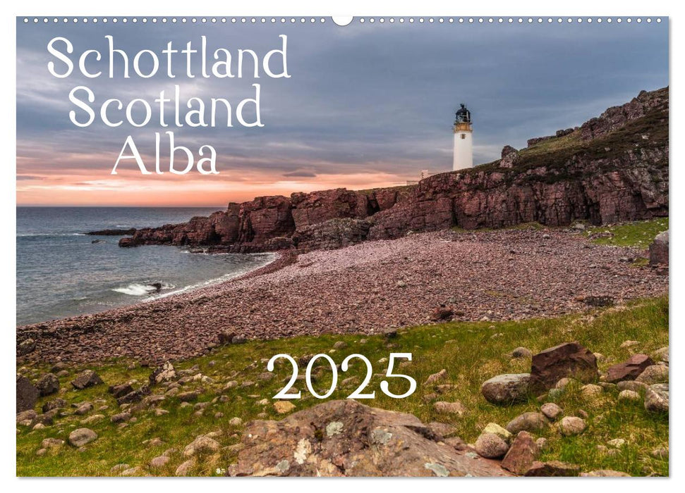 Schottland - Scotland - Alba (CALVENDO Wandkalender 2025)