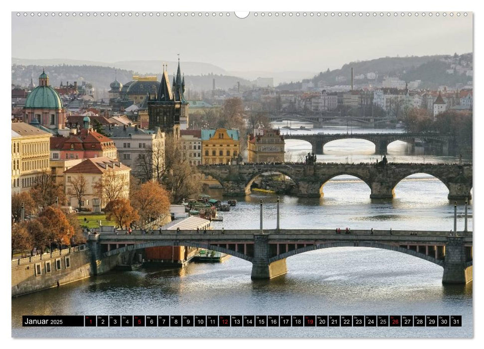 Tschechien (CALVENDO Premium Wandkalender 2025)