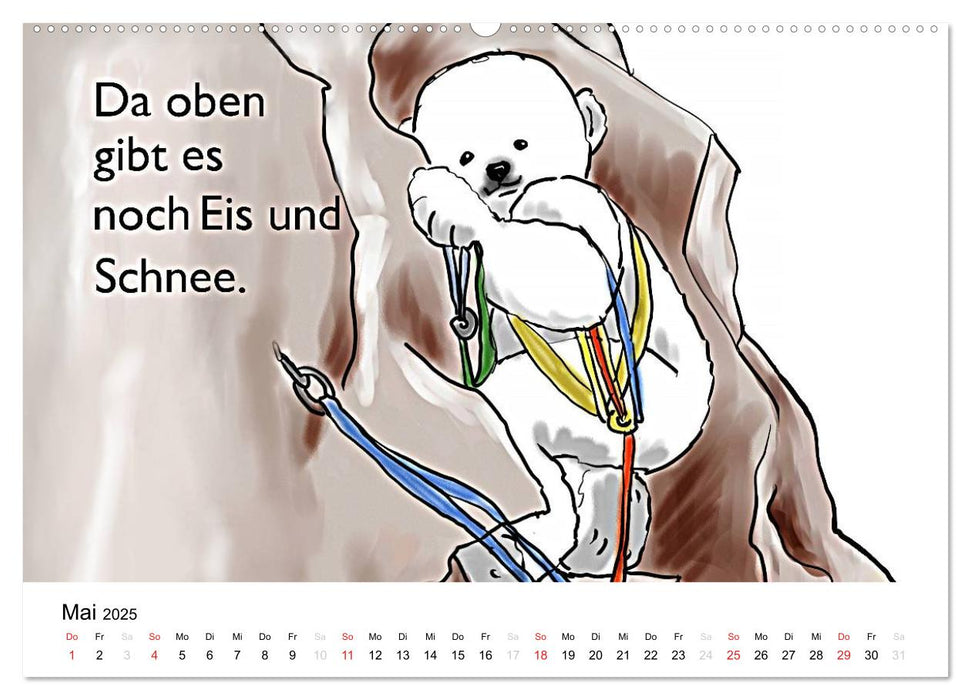 Rettet die Eisbären (CALVENDO Premium Wandkalender 2025)