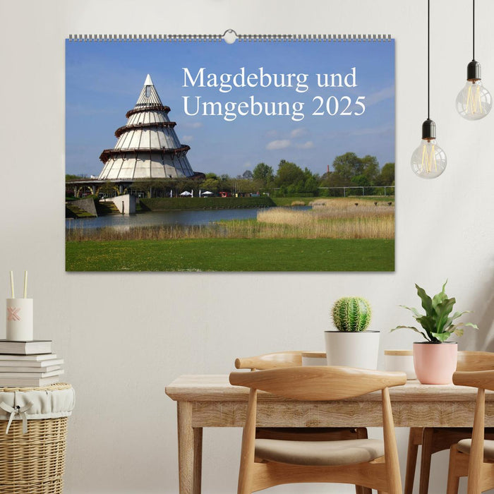 Magdeburg und Umgebung 2025 (CALVENDO Wandkalender 2025)