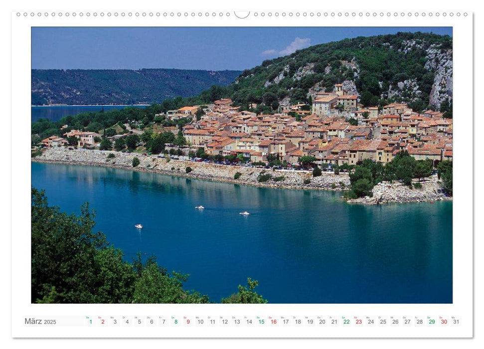 Farbenfrohe Provence (CALVENDO Wandkalender 2025)