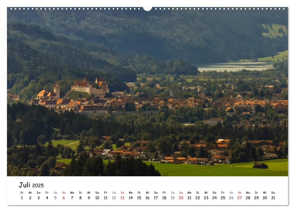 Unterwegs im Allgäu (CALVENDO Premium Wandkalender 2025)