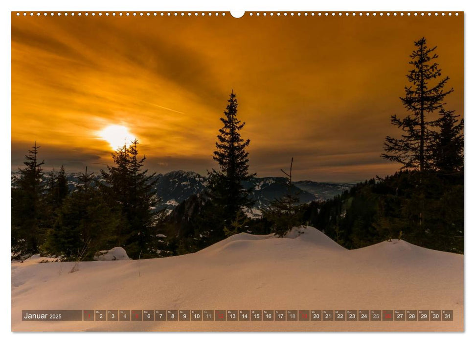 Traumhaftes Allgäu (CALVENDO Premium Wandkalender 2025)