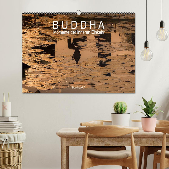 Buddha - Momente der inneren Einkehr (CALVENDO Wandkalender 2025)