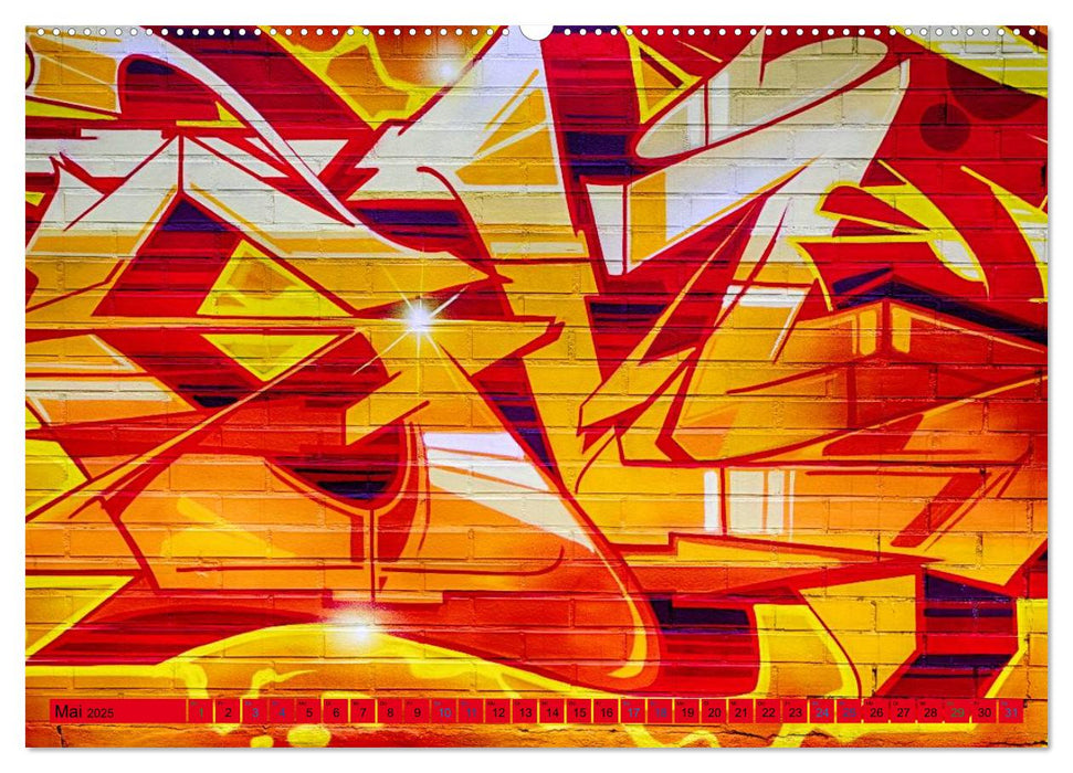 Dresden Graffiti (CALVENDO Premium Wandkalender 2025)