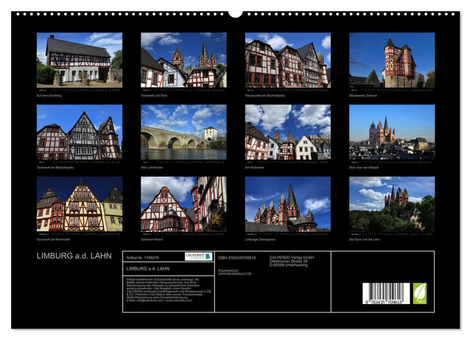 LIMBURG a.d. LAHN (CALVENDO Premium Wandkalender 2025)