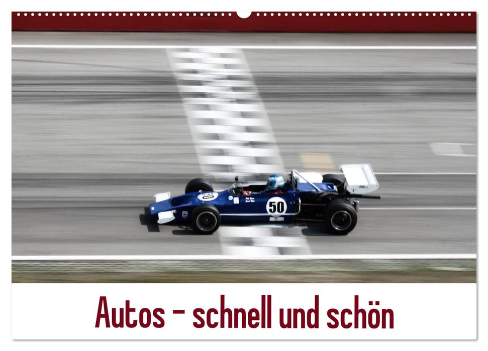 Autos - schnell und schön (CALVENDO Wandkalender 2025)