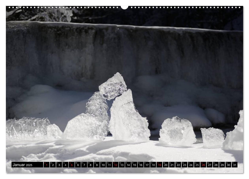 Land Art - Natur und Kunst (CALVENDO Premium Wandkalender 2025)