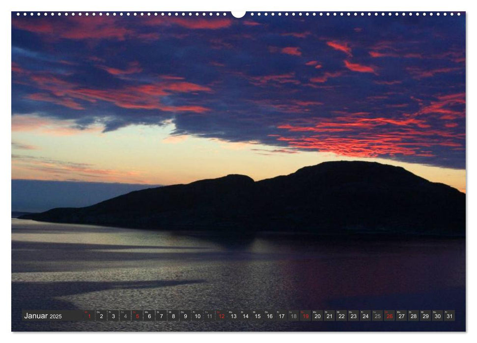 Norwegen (CALVENDO Premium Wandkalender 2025)