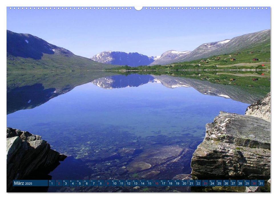 Norwegen (CALVENDO Premium Wandkalender 2025)