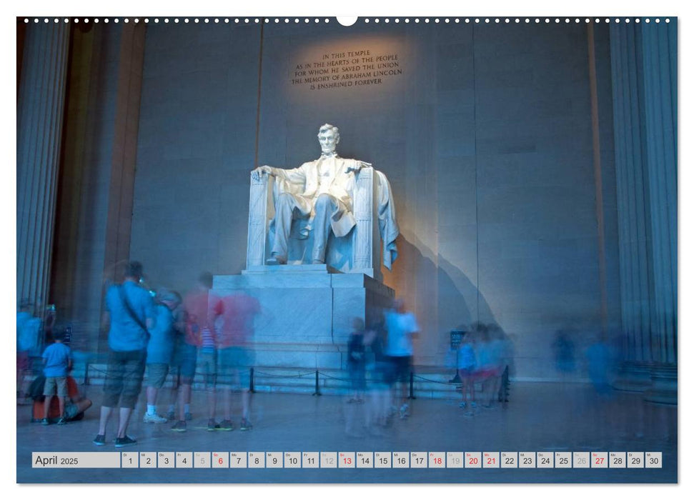 Washington D.C. (CALVENDO Premium Wandkalender 2025)