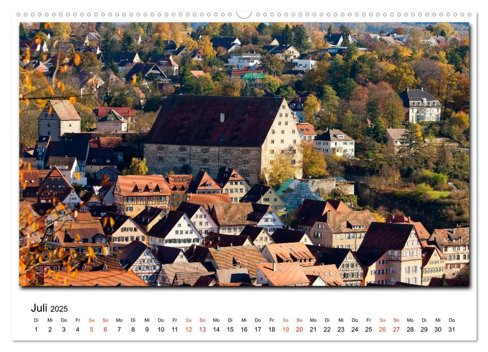 Aus der Ferne: Schwäbisch Hall 2025 (CALVENDO Premium Wandkalender 2025)