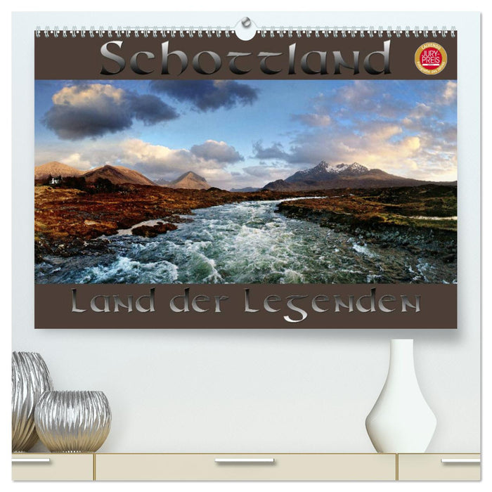 Schottland - Land der Legenden (CALVENDO Premium Wandkalender 2025)