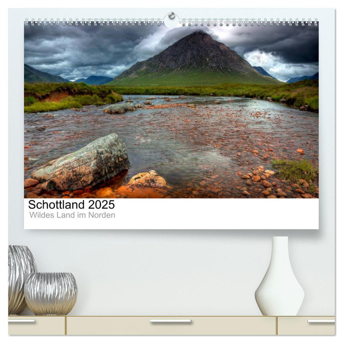 Schottland 2025 - Wildes Land im Norden (CALVENDO Premium Wandkalender 2025)