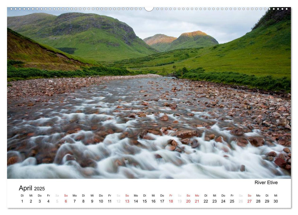 Schottland 2025 - Wildes Land im Norden (CALVENDO Premium Wandkalender 2025)