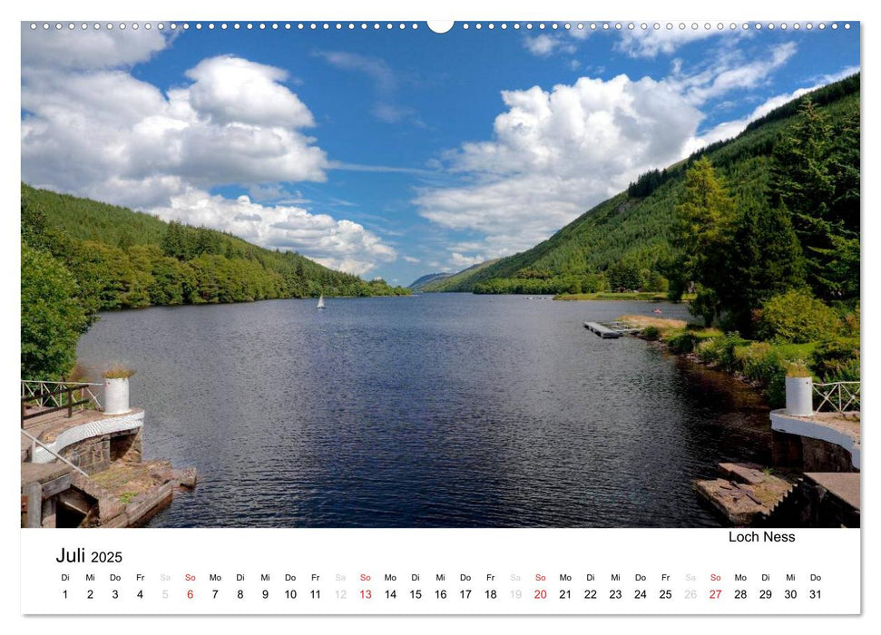 Schottland 2025 - Wildes Land im Norden (CALVENDO Premium Wandkalender 2025)