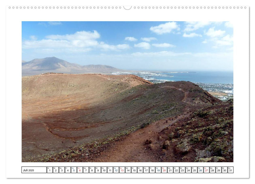 Lanzarote - Playa Blanca (CALVENDO Premium Wandkalender 2025)