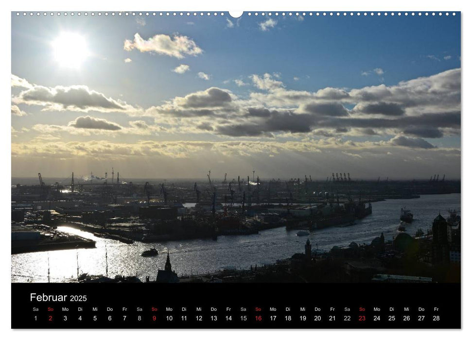 Mein Hamburg (CALVENDO Premium Wandkalender 2025)