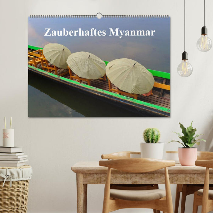 Zauberhaftes Myanmar (CALVENDO Wandkalender 2025)