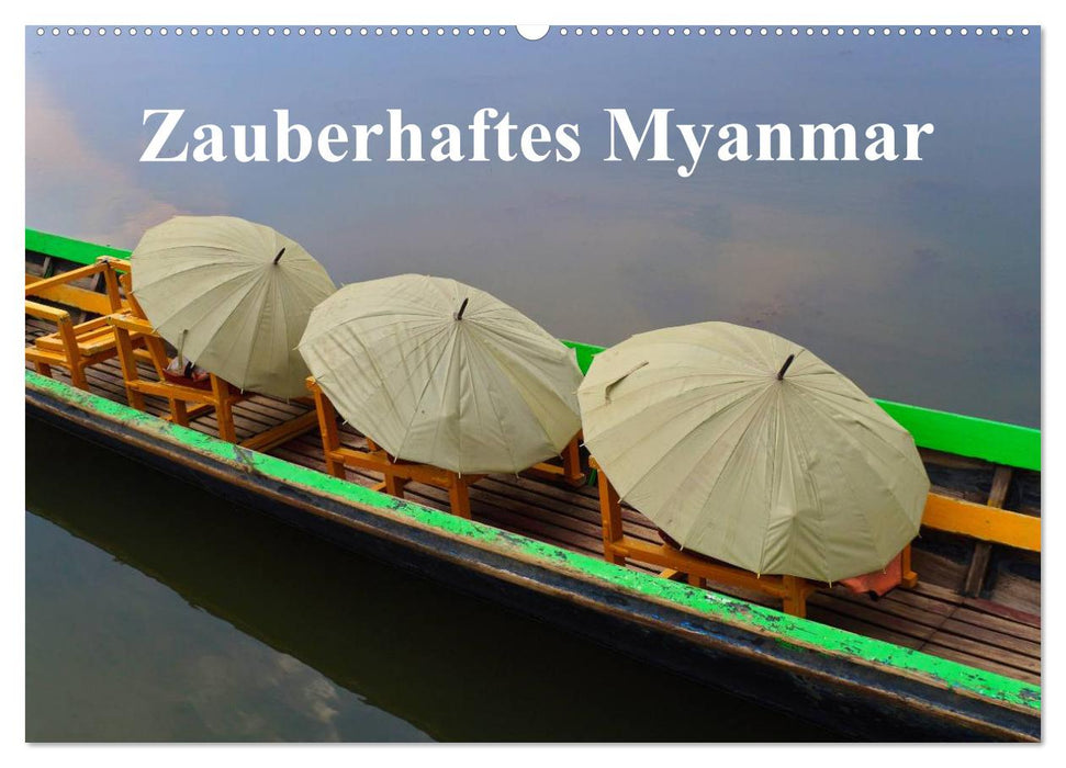 Zauberhaftes Myanmar (CALVENDO Wandkalender 2025)