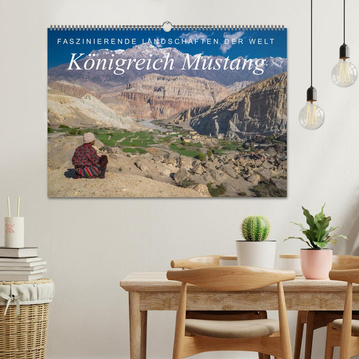 Faszinierende Landschaften der Welt: Königreich Mustang (CALVENDO Wandkalender 2025)