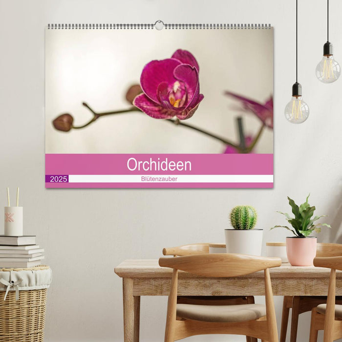 Blütenzauber Orchideen (CALVENDO Wandkalender 2025)