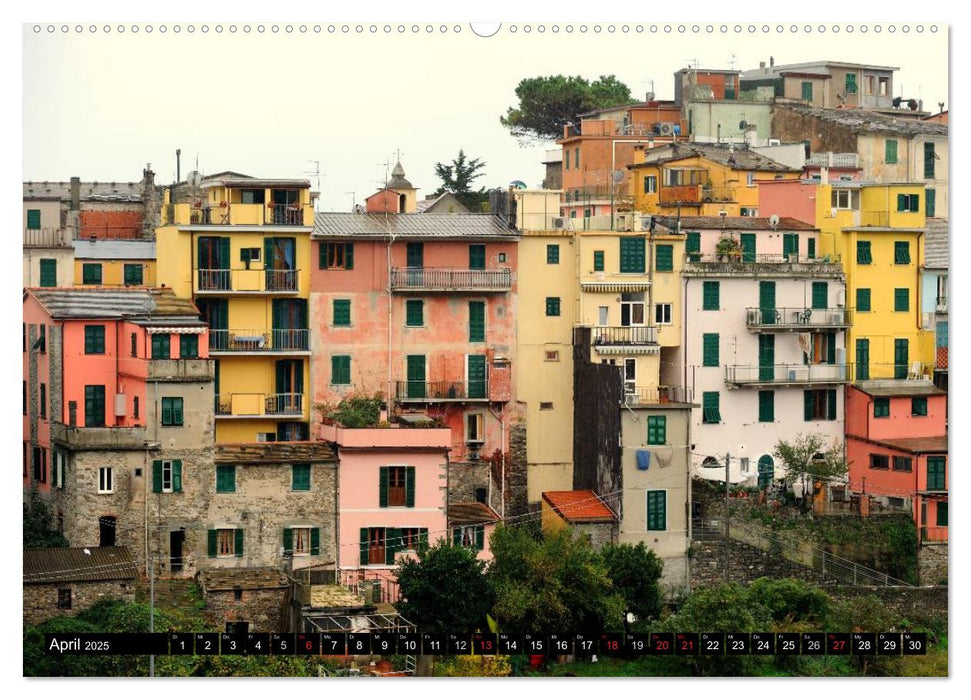 Cinque Terre (CALVENDO Premium Wandkalender 2025)