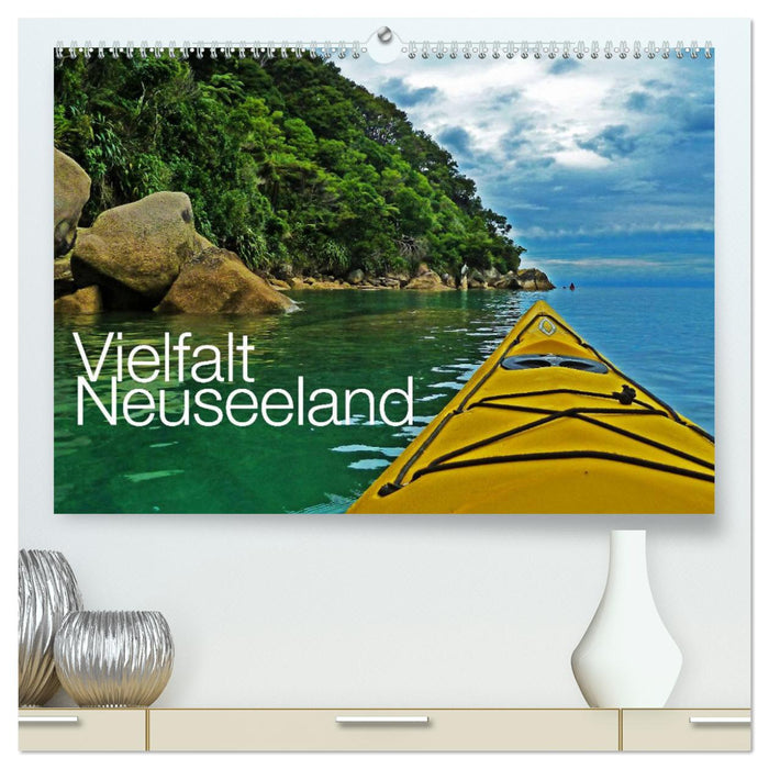 Vielfalt Neuseeland / CH-Version (CALVENDO Premium Wandkalender 2025)