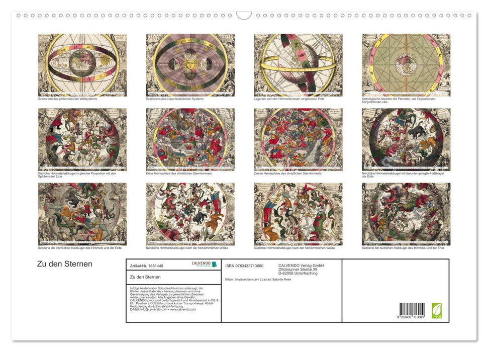 Zu den Sternen (CALVENDO Wandkalender 2025)