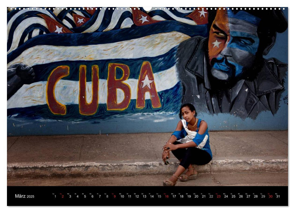 Kuba - die Farben (CALVENDO Wandkalender 2025)