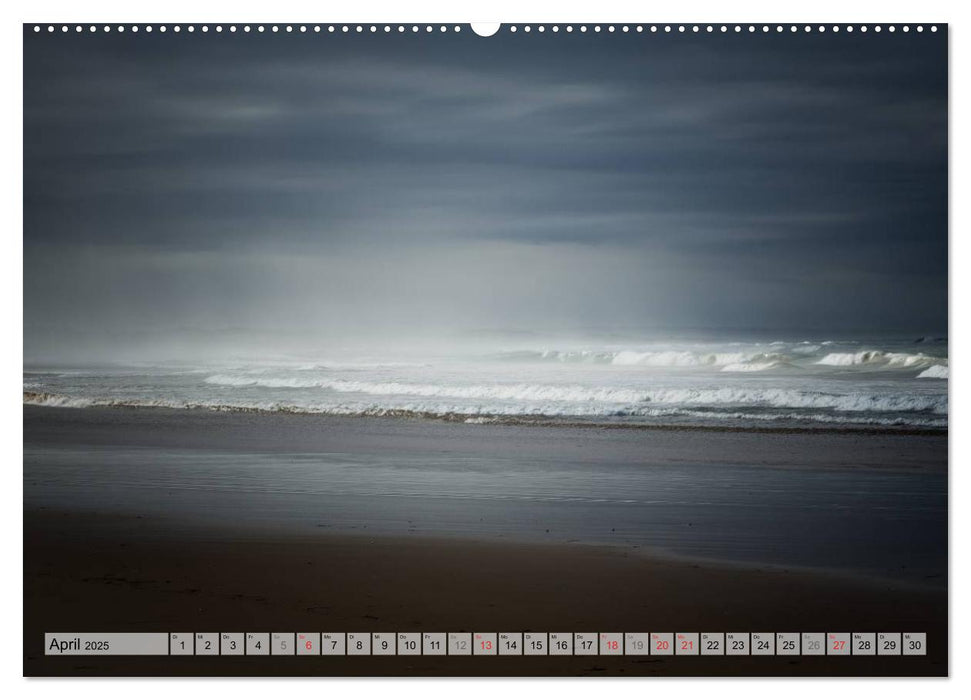 Emotionale Momente: Meeresrauschen / CH-Version (CALVENDO Premium Wandkalender 2025)