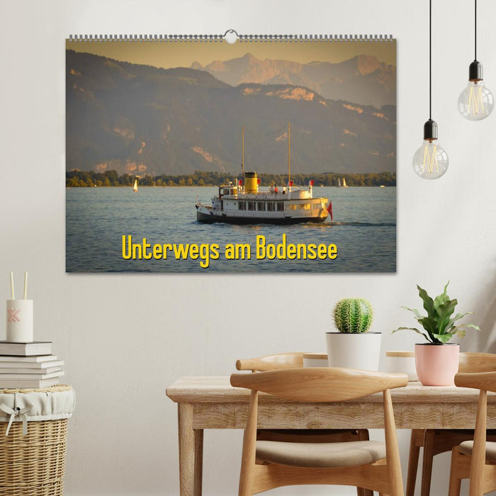 Unterwegs am Bodensee (CALVENDO Wandkalender 2025)