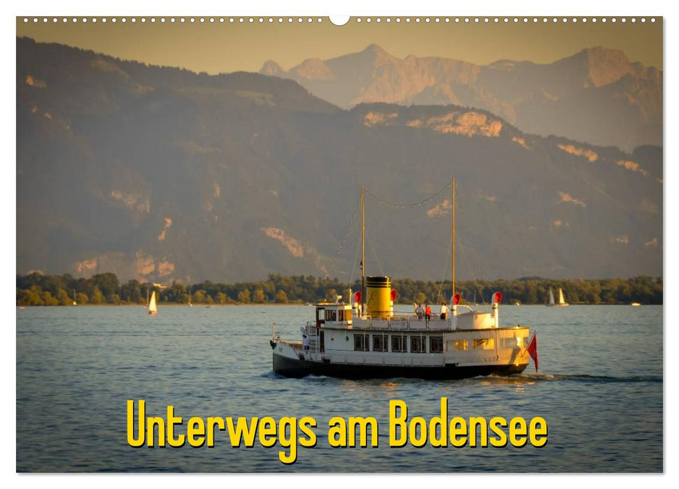 Unterwegs am Bodensee (CALVENDO Wandkalender 2025)