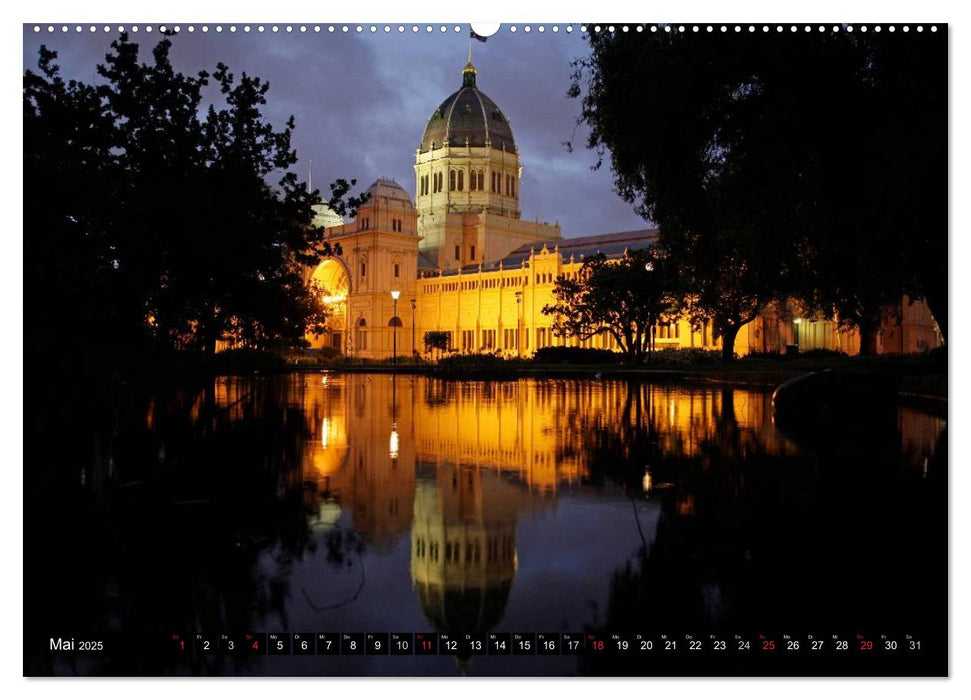 Melbourne (CALVENDO Premium Wandkalender 2025)