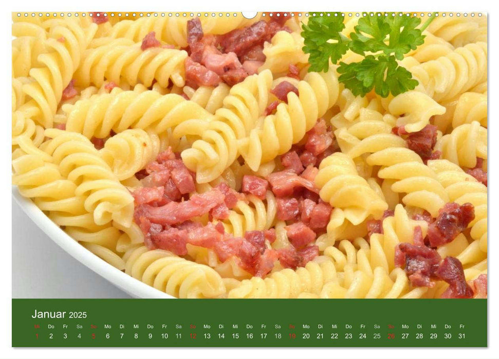 Pasta (CALVENDO Premium Wandkalender 2025)