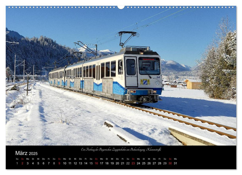 Garmisch-Partenkirchen im Winter (CALVENDO Wandkalender 2025)