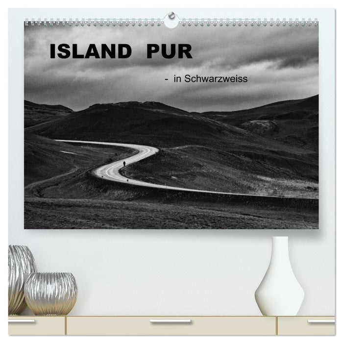 Island pur (CALVENDO Premium Wandkalender 2025)