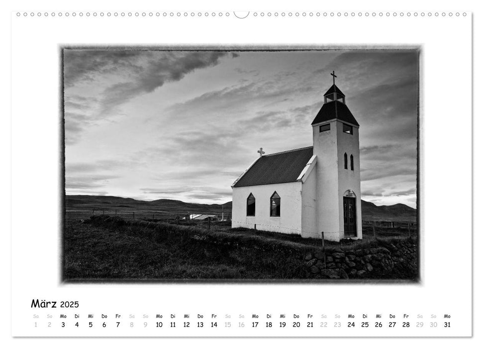 Island pur (CALVENDO Premium Wandkalender 2025)